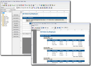 Java report engine, development tool kit